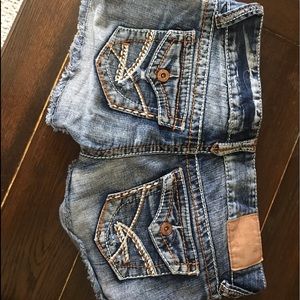 Amethyst Denim Shorts